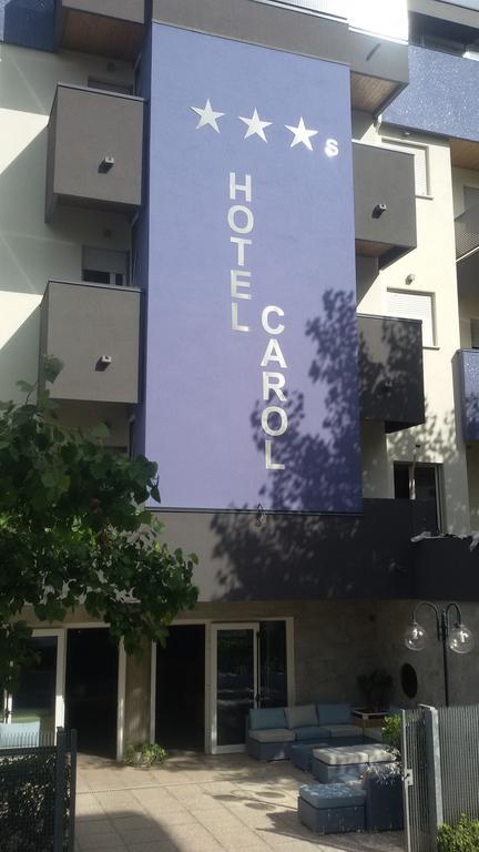 Hotel Carol Ріміні Екстер'єр фото